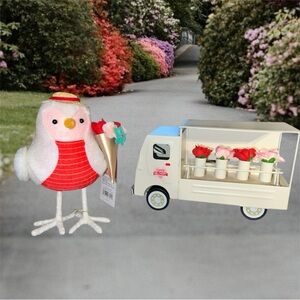 Target spritz collectible bird Jet and Cupid’s delivery truck valentines 2023